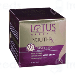Lotus Herbals Youthrx Anti Ageing Nourishing Night Cream 50Gm