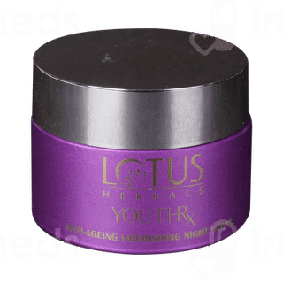 Lotus Herbals Youthrx Anti Ageing Nourishing Night Cream 50Gm