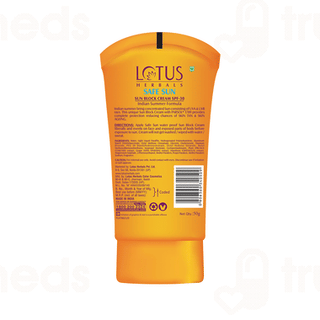 Lotus Herbals Safe Sun Block Spf 30 Cream 50 GM