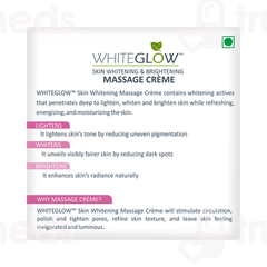 Lotus Herbals White Glow Skin Whitening And Brightening Massage Creme 60 GM
