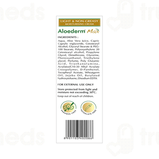 Aloederm Max Moisturising Cream 150 GM