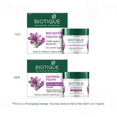 Biotique Saffron Youth Anti Ageing Cream 50 GM Biotique Saffron Youth Anti Ageing Cream 50 GM