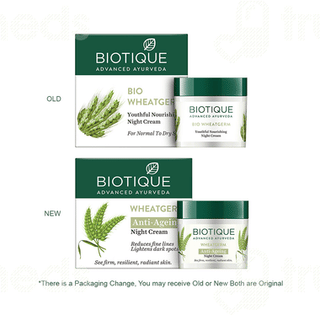 Biotique Wheat Germ Anti Ageing Night Cream 50 GM
