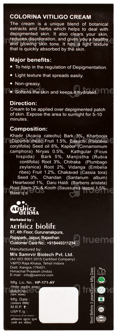 Colorina Vitiligo Cream 30gm