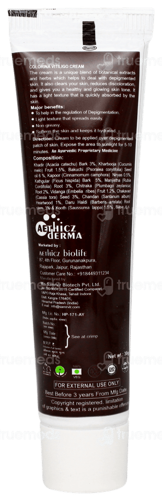 Colorina Vitiligo Cream 30gm