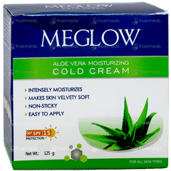 Meglow Aloe Vera Moisturizing Spf 15 Cold Cream 125Gm