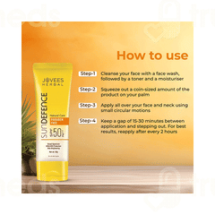 Jovees Sun Defence Cream 50 Gm