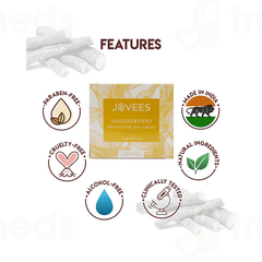 Jovees Sandalwood Protection Day Spf 16 Cream 50 GM