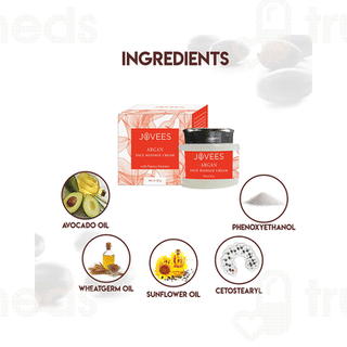 Jovees Argan Oil Face Massage Cream 50 GM