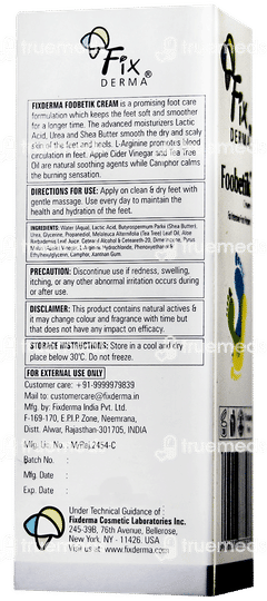 Fixderma Foobetik Cream 100 GM