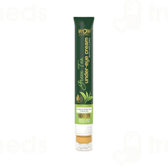 Wow Skin Science Green Tea Under Eye Cream With Rollers 20ml