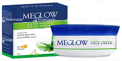 Meglow Aloe Vera Moisturising Cold Cream 50gm Meglow Aloe Vera Moisturising Cold Cream 50gm