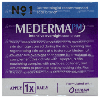 Mederma Pm Intensive Overnight Scar Cream 10Gm