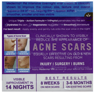 Mederma Pm Intensive Overnight Scar Cream 10Gm