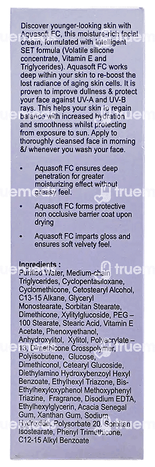 Aquasoft Fc Advanced Facial Cream 60gm