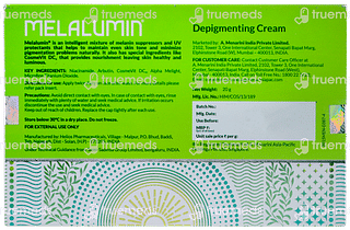 Melalumin Depigmenting Cream 20gm