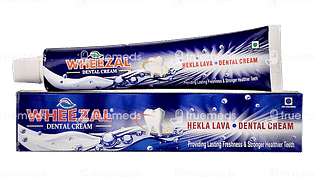 Wheezal Hekla Lava Dental Cream 100 GM