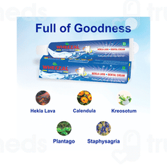 Wheezal Hekla Lava Dental Cream 100gm