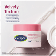Cetaphil Bright Healthy Radiance Brightening Comfort Night Cream 50gm