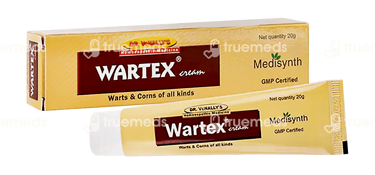 Medisynth Wartex Cream 20 Gm Uses Side Effects Dosage Price Truemeds 