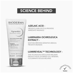 Bioderma Pigmentbio Sensitive Areas Targeted Brightening Care 75ml