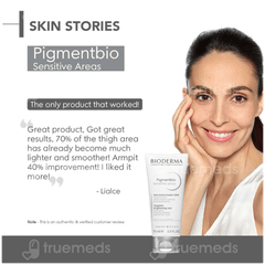 Bioderma Pigmentbio Sensitive Areas Targeted Brightening Care 75ml