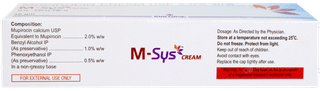 M Sys Cream 10gm