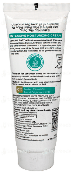 Venusia Baby Intensive Moisturizing Cream 75Gm Venusia Baby Intensive Moisturizing Cream 75Gm