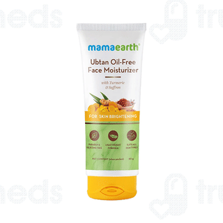 Mamaearth Ubtan Oil Free Face Moisturizer For Skin Brightening 80gm