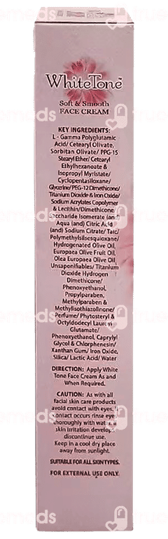 White Tone Soft & Smooth Face Cream 50gm White Tone Soft & Smooth Face Cream 50gm