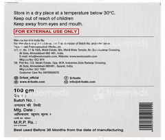 Dr Foot Diabetic Neuropathy Foot Cream 100gm