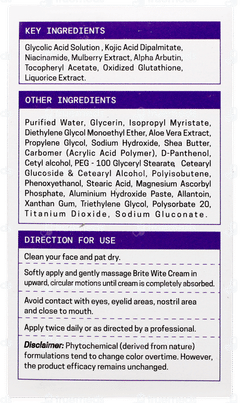 Brite Wite Cream 30gm