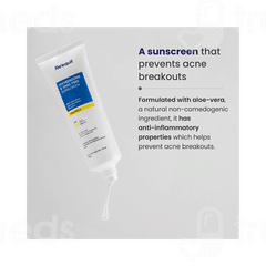 Reequil Oxybenzone And Omc Free Spf 50 Pa+++ Sunscreen 50gm
