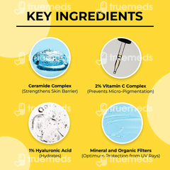Dr Sheths Ceramide & Vitamin C Spf 50+ Pa+++ Sunscreen 50Gm