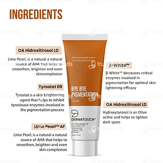 Dermatouch Bye Bye Pigmentation Cream 30 GM