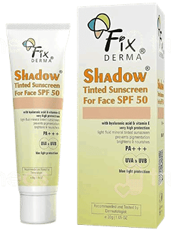 Fix Derma Shadow Spf 50 Pa+++ Tinted Sunscreen 30gm Fix Derma Shadow Spf 50 Pa+++ Tinted Sunscreen 30gm
