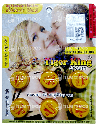 Tiger King Cream 6 X 1.5 GM