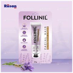 Follinil Facial Hair Retardant Cream 30gm
