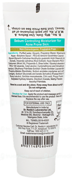 Venusia Acne Control Moisturizer 75gm