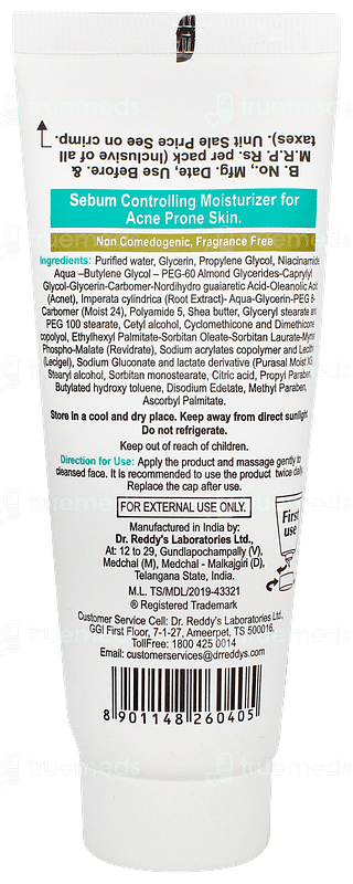 Venusia Acne Control Moisturizer 75gm