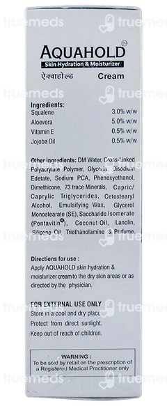 Aquahold Skin Hydration & Moisturizer Cream 100gm