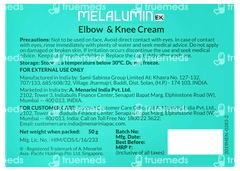 Melalumin Ek Elbow & Knee Cream 50gm