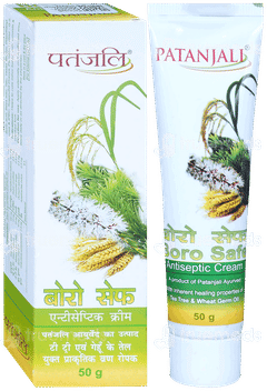Patanjali Boro Safe Antiseptic Cream 50Gm