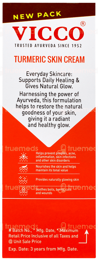 Vicco Turmeric Skin Cream 70gm