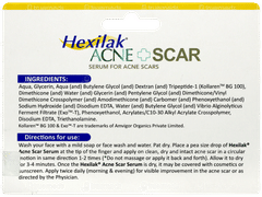 Hexilak Acne + Scar Serum 15gm