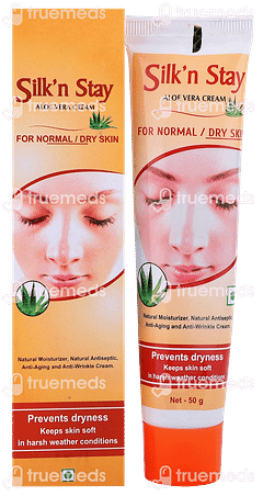 Sbl Silk N Stay Aloe Vera For Normal/dry Skin Cream 50gm Sbl Silk N Stay Aloe Vera For Normal/dry Skin Cream 50gm