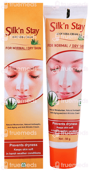 Sbl Silk N Stay Aloe Vera For Normal And Dry Skin Cream 50 GM