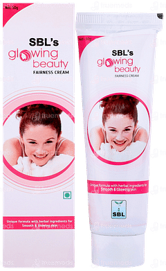 Sbl Glowing Beauty Fairness Cream 50gm Sbl Glowing Beauty Fairness Cream 50gm