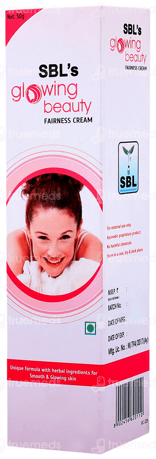 Sbl Glowing Beauty Fairness Cream 50gm