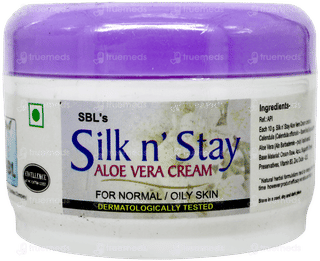 Sbls Silk N Stay Aloevera For Normal/Oily Skin Cream 200Gm